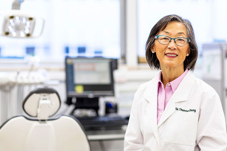 A portrait of UW assistant clinical professor Theresa Cheng