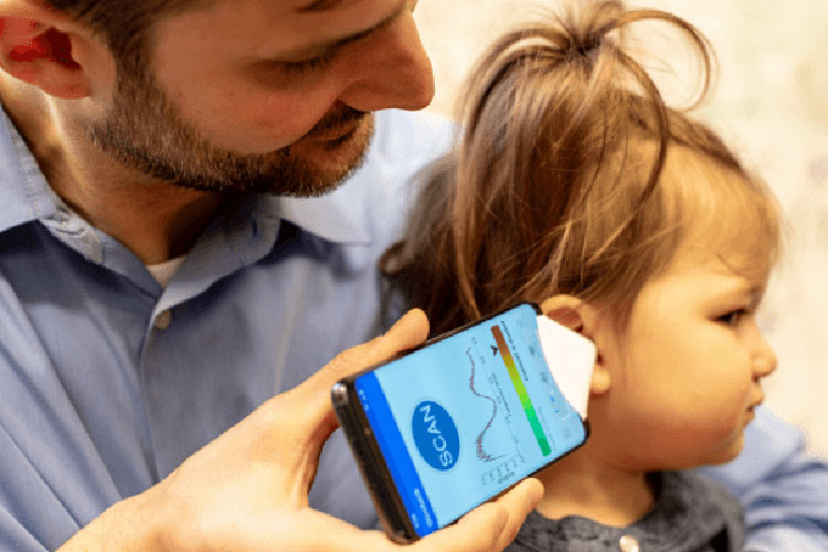 Using EarHealth for an ear infection test