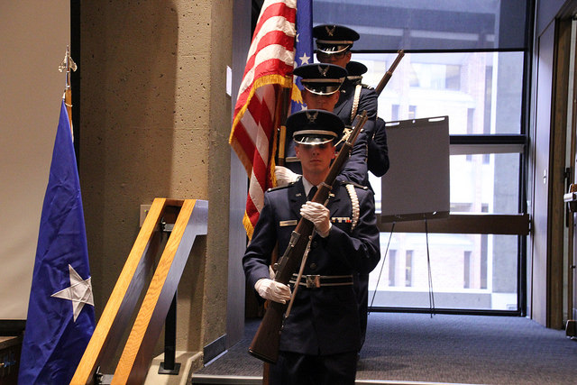 Blue Dragon Honor Guard Air Force ROTC Detachment 910