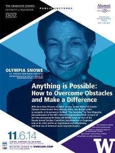 Poster from the lecture, Anything is Possible,