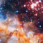 Stars and nebula