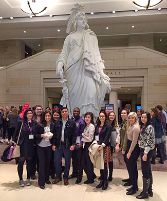UW Students at the Capitol