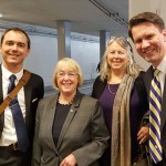 Senator Patty Murray, Jon Hiskes, Andy Nestingen, Lela Hilton