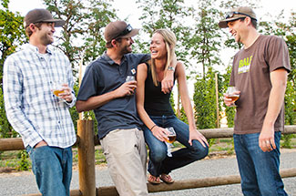 Kevin Quinn, Meghann Quinn, Kevin Smith, Patrick Smith of Bale Breaker Brewing Company