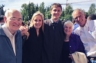 Five Generations of Huskies