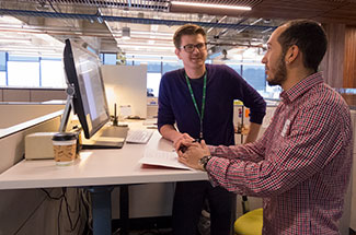 Jaylen has a one-on-one meeting with Brent at PEMCO