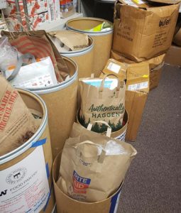 Husky Pantry donations