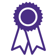 Purple ribbon