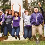 Students Jumping