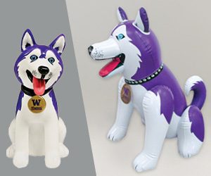 Image of Airy bobblehead and Inflatable Airy