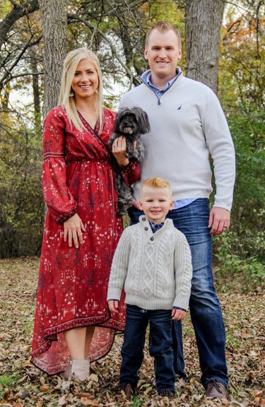 A portrait of the Elder family