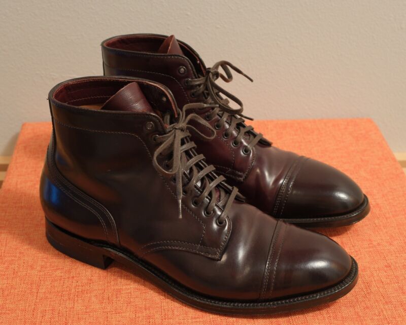 □Alden□99743:SHIPS30周年記念モデル:7Dホワイトバックス:未使用！箱 
