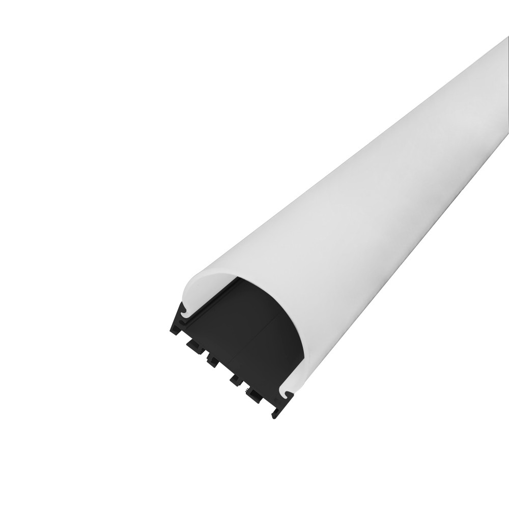 Perfil AL 4542 Sobrepor Preto 3 M