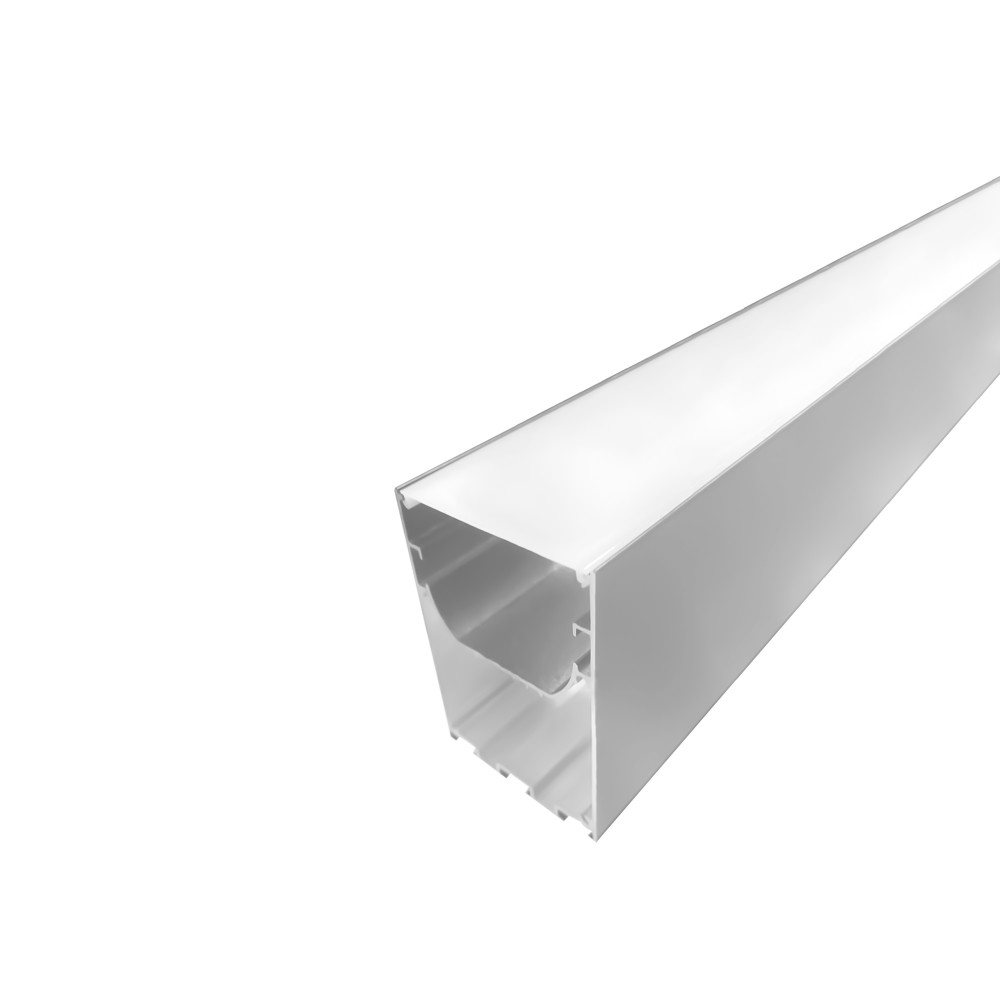Perfil AL 5075 Sobrepor Branco 6 M