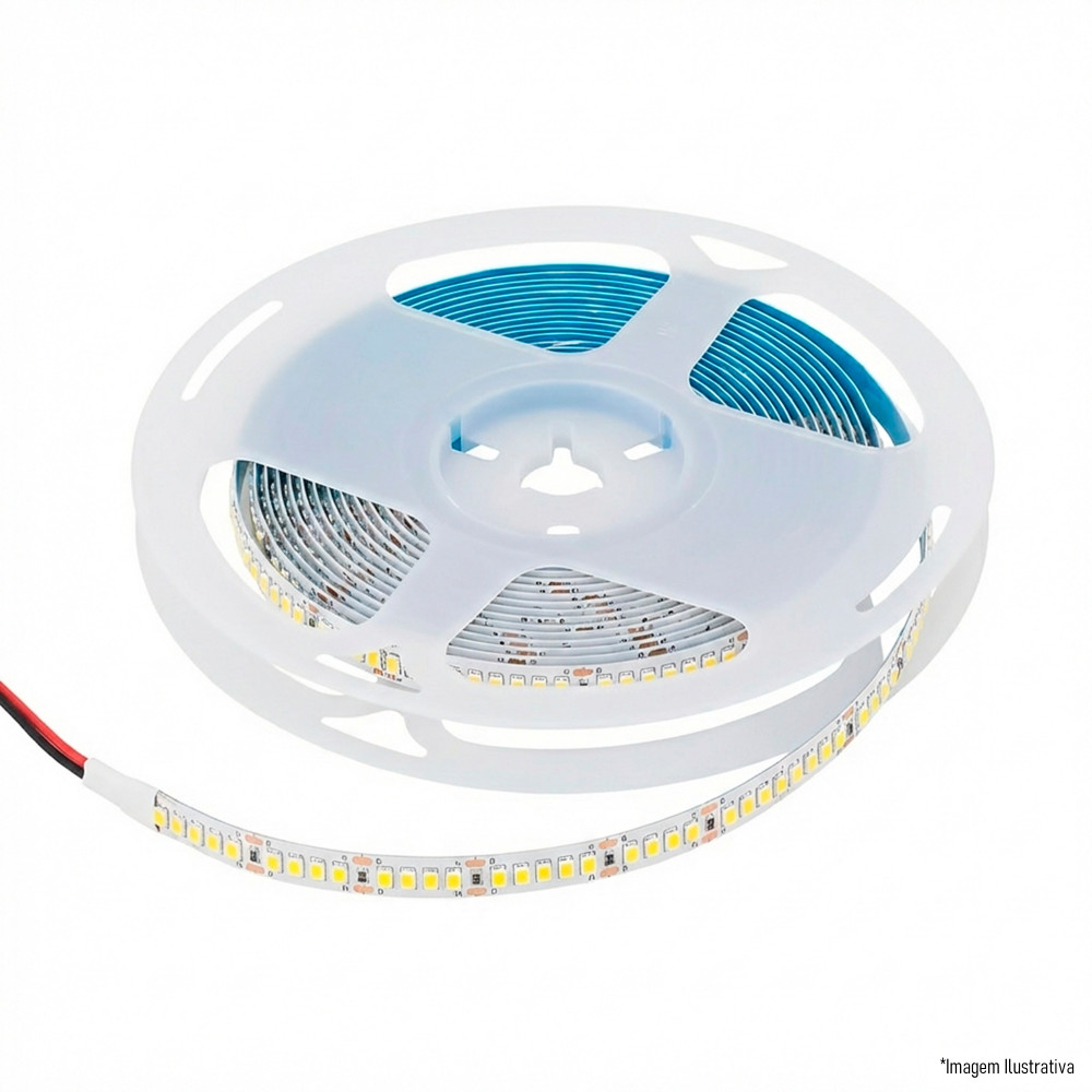 Fita 120 Leds 24v IP20 15w 5mm 1200Lu 4000K R 5m.