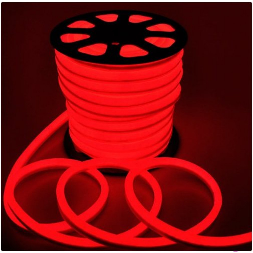 Fita Leds Neon Red 24V IP65 12W R 50M