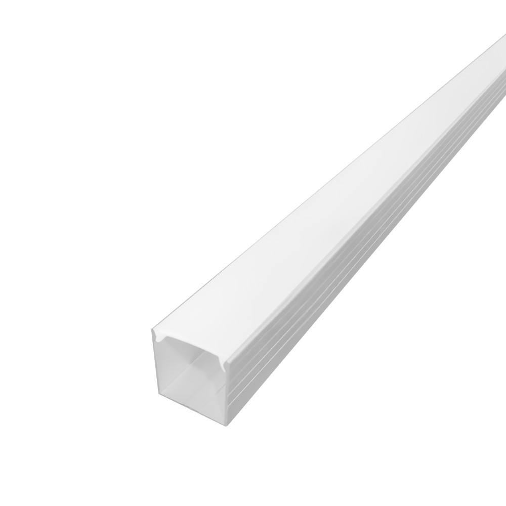 Perfil AL 1515 Sobrepor Branco 3 M