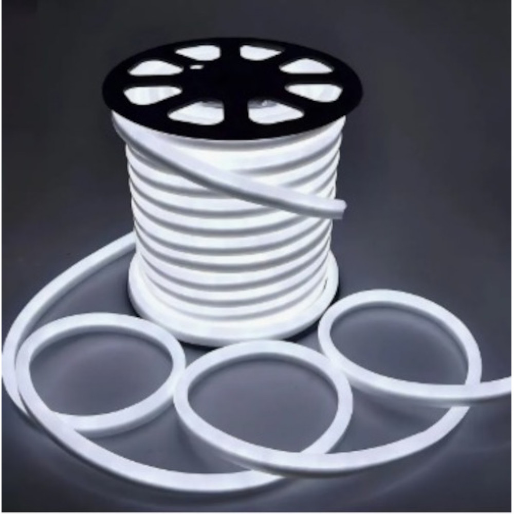 Fita Leds Neon White 24V IP65 2w R 25 m