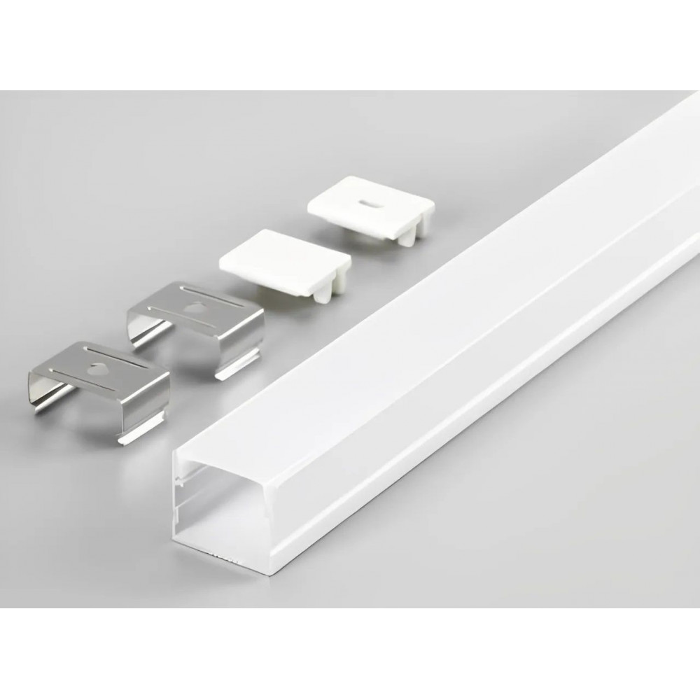 Perfil AL 2015 Sobrepor Branco 2 m