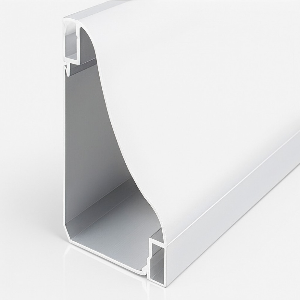 Perfil AL 7069 Sanca Branco 2 m