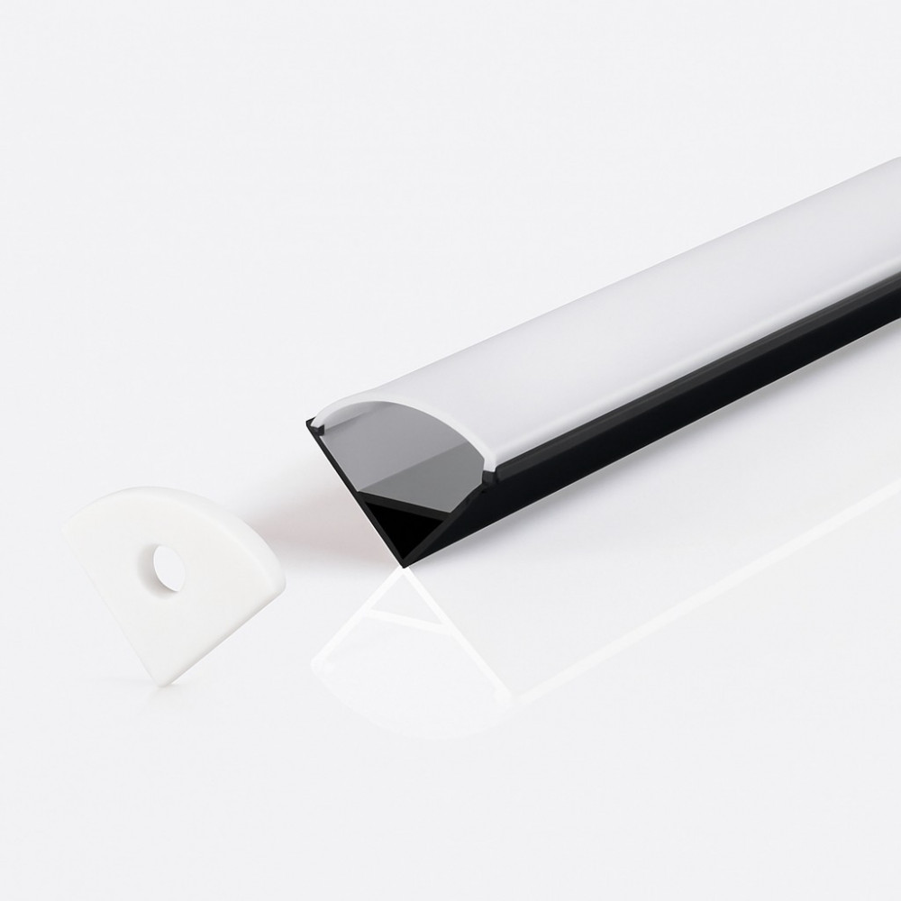 Perfil AL 1616 Canto Branco 6 m