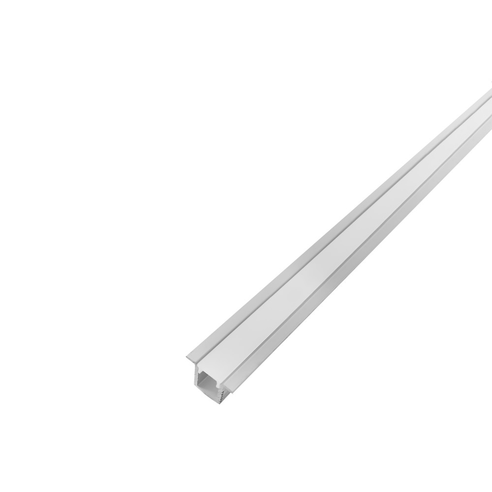 Perfil AL 1209 Embutir Branco 1 M