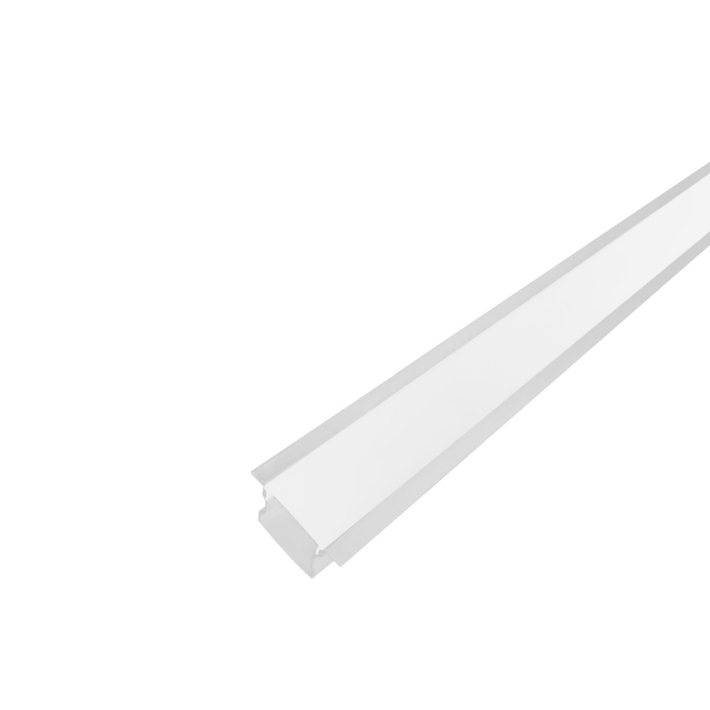 Perfil AL 2414 Embutir Branco 6 M