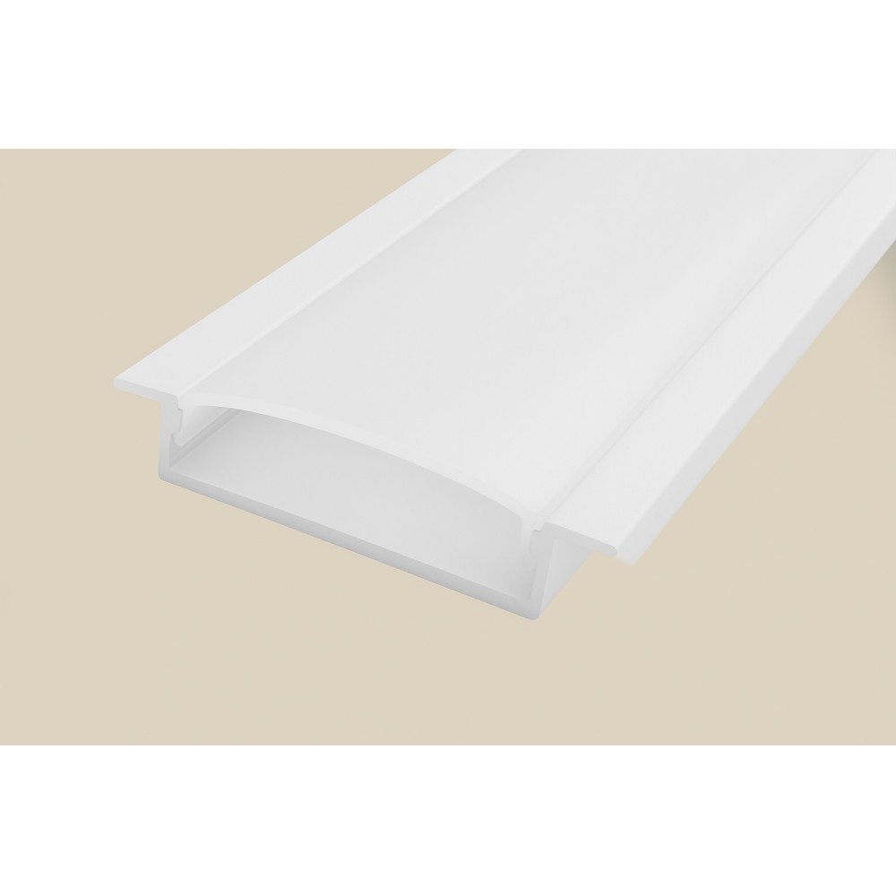 PERFIL AL 6412 EMBUTIR BRANCO 2 M