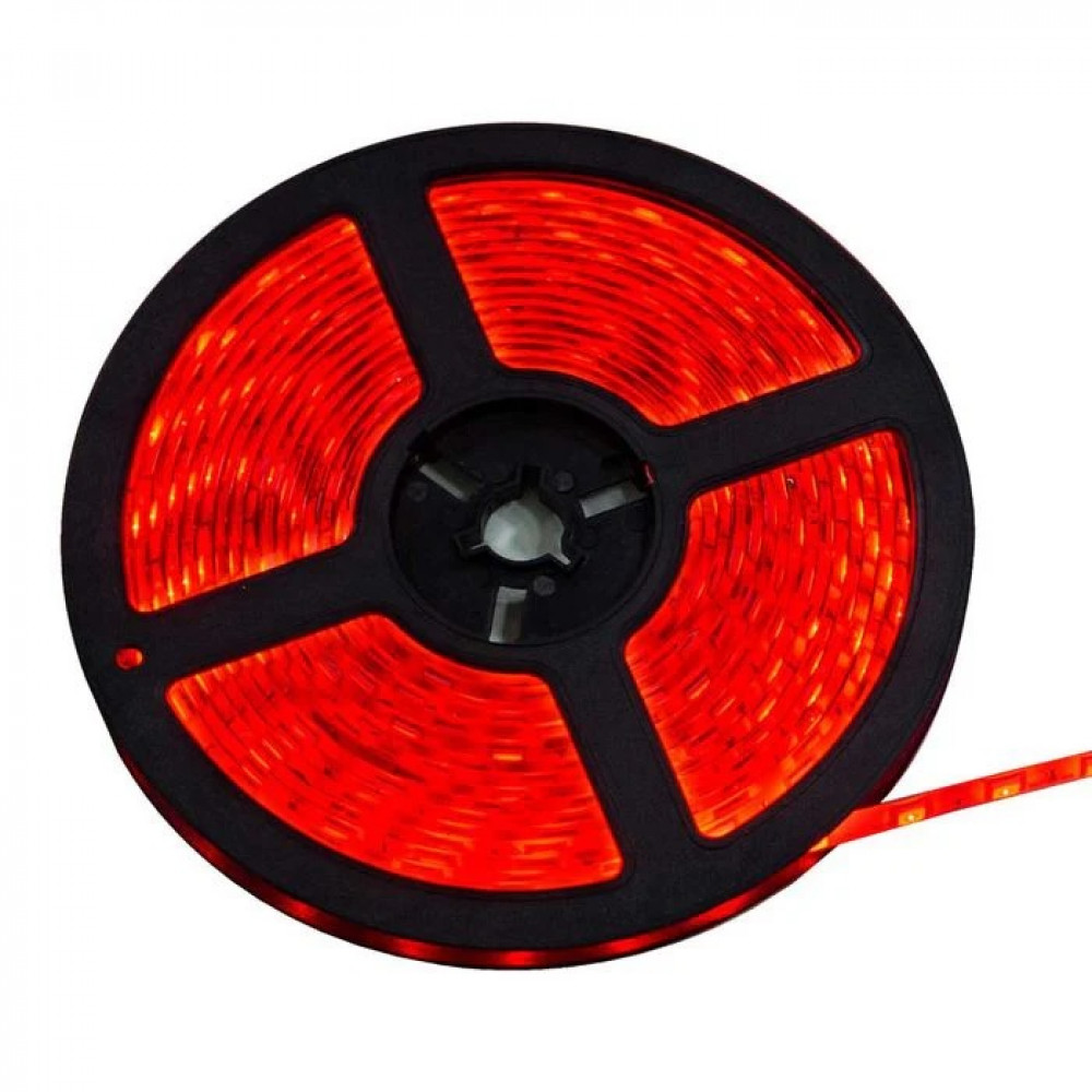 Fita 128 Leds Digital 24V IP20 12W 8mm Red R 5M