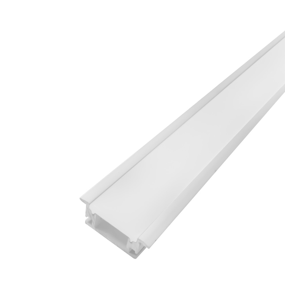 PERFIL AL 2811 PISO EMBUTIR BRANCO 2M
