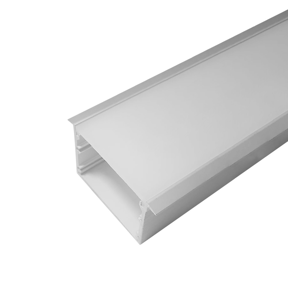 Perfil AL 6035 Piso Embutir Alumínio 2 m