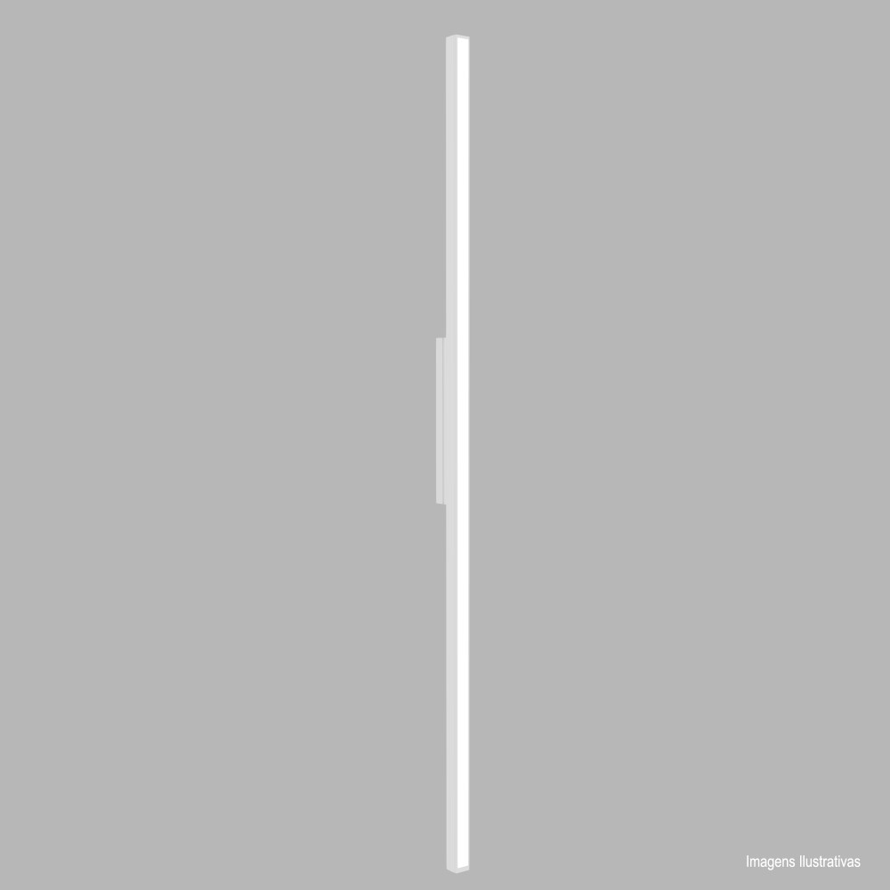 Arandela 2020d-wh 40cm 1x120L 127v IP65 3,6w 320Lu 3000k