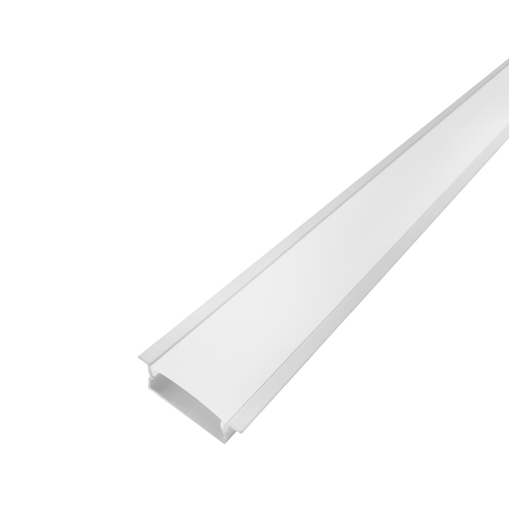 Perfil AL 3010 Embutir Branco 2 m