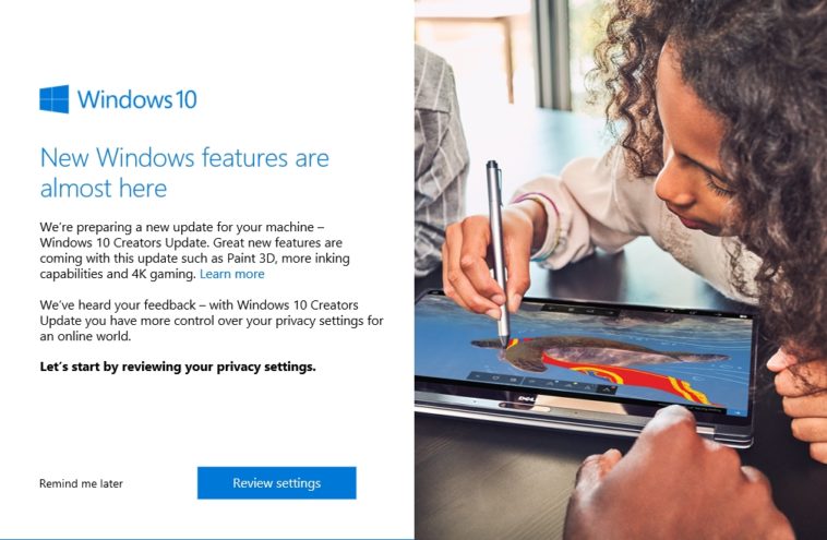 Microsoft recomienda no forzar la actualización de Windows 10 Creators Update