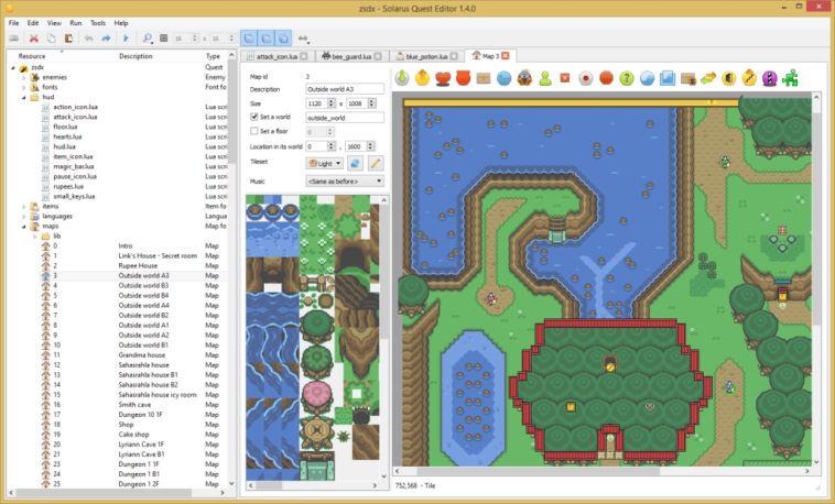 Solarus: Un motor gratuito para crear tus propios juegos al estilo «The Legend of Zelda»