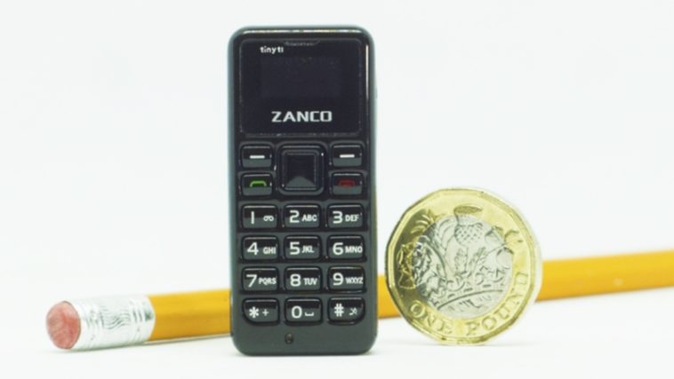 Zanco Tiny T1: El teléfono móvil más pequeño del universo