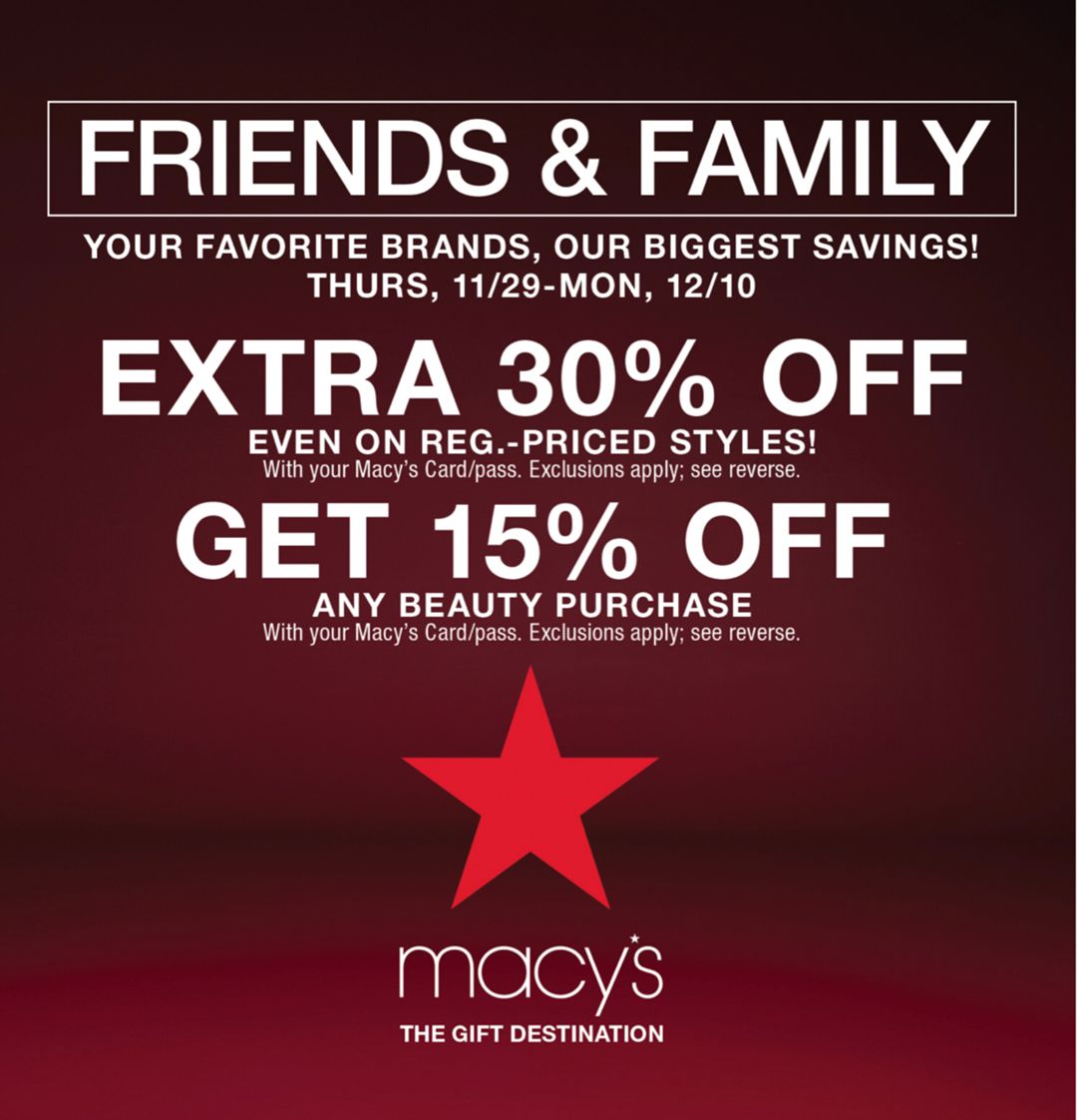 Sale Macy's Cyber Monday Coupon Promo Deals Coupon Macys 2019
