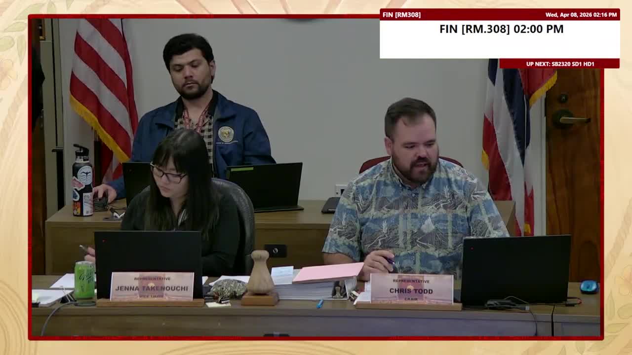 House Standing Committee on Finance