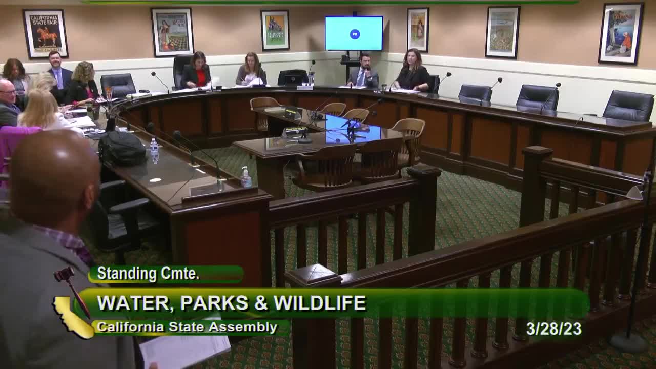 Assembly Standing Committee on Water, Parks, and Wildlife
