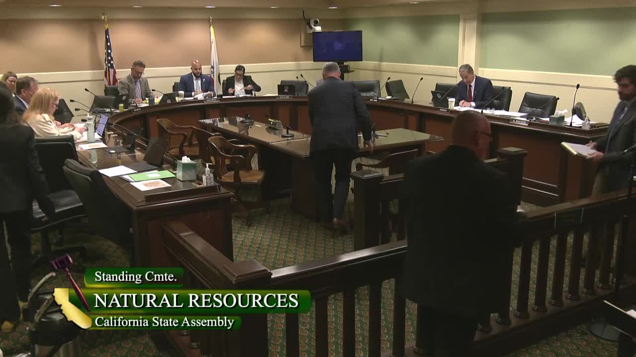 Assembly Standing Committee on Natural Resources