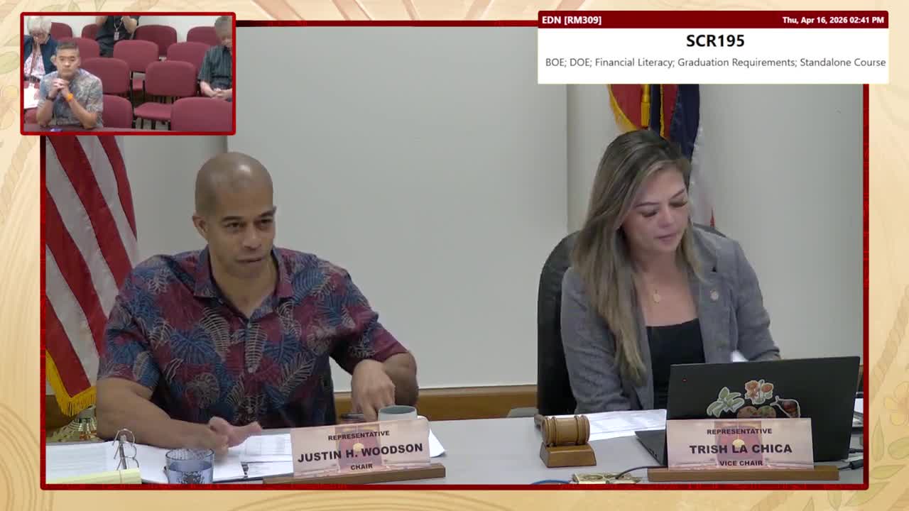 House Standing Committee on Education