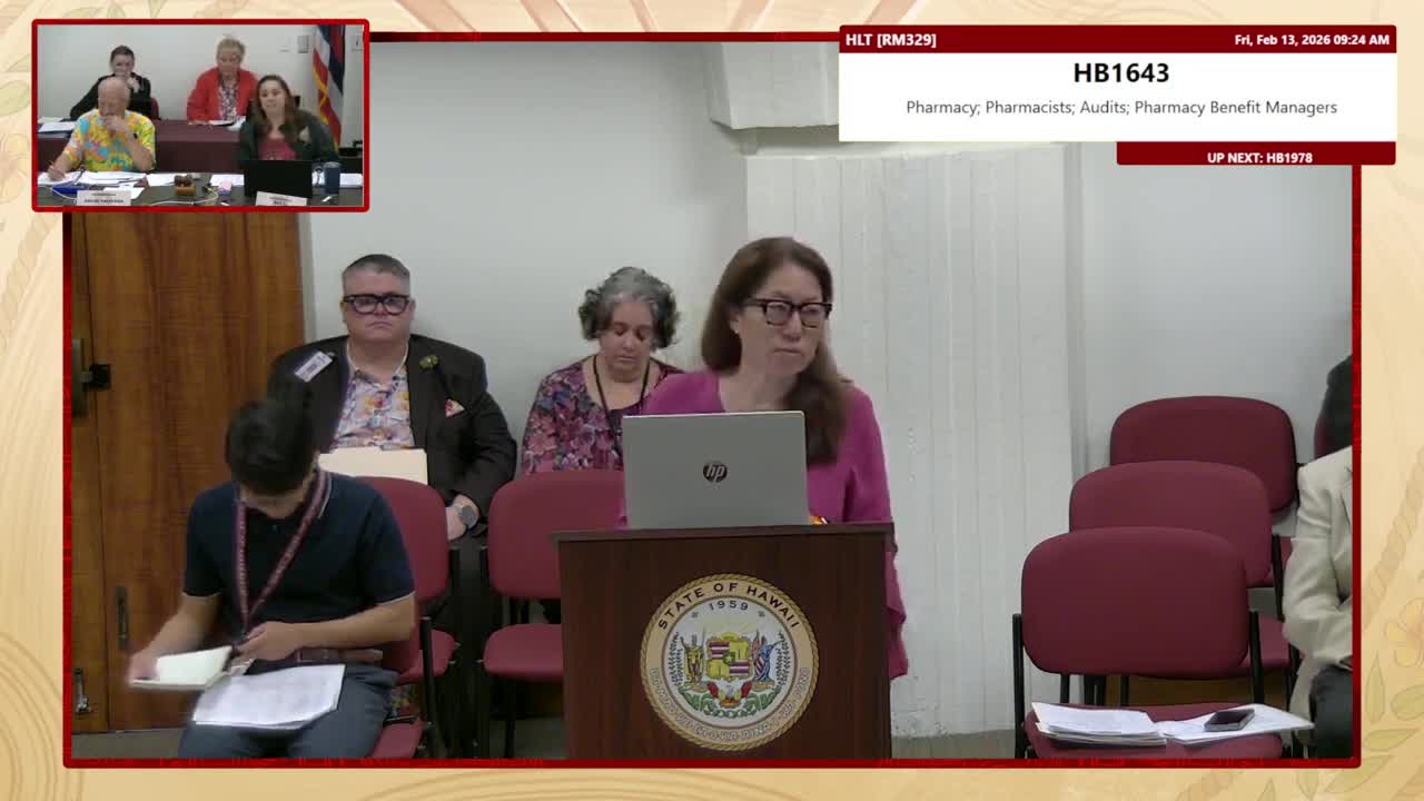 House Standing Committee on Health