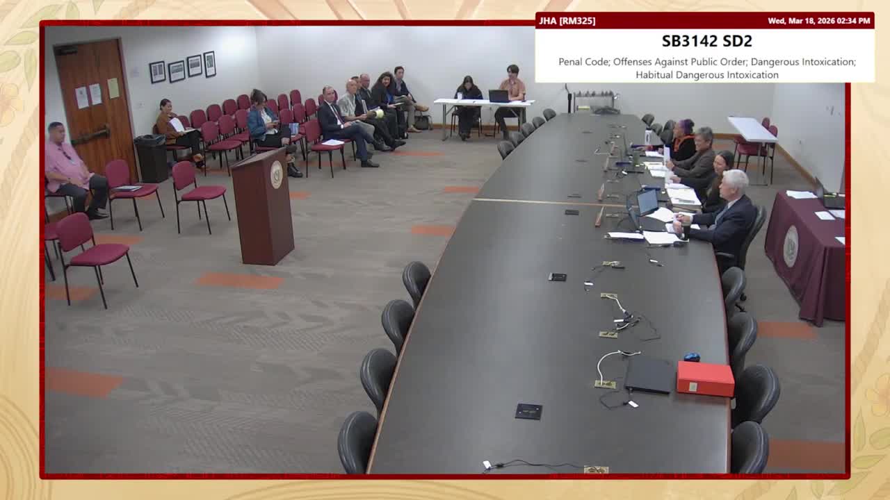 House Standing Committee on Judiciary & Hawaiian Affairs
