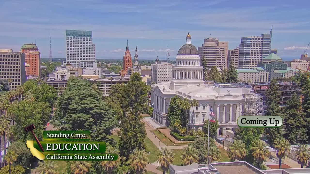 Assembly Standing Committee on Education Video