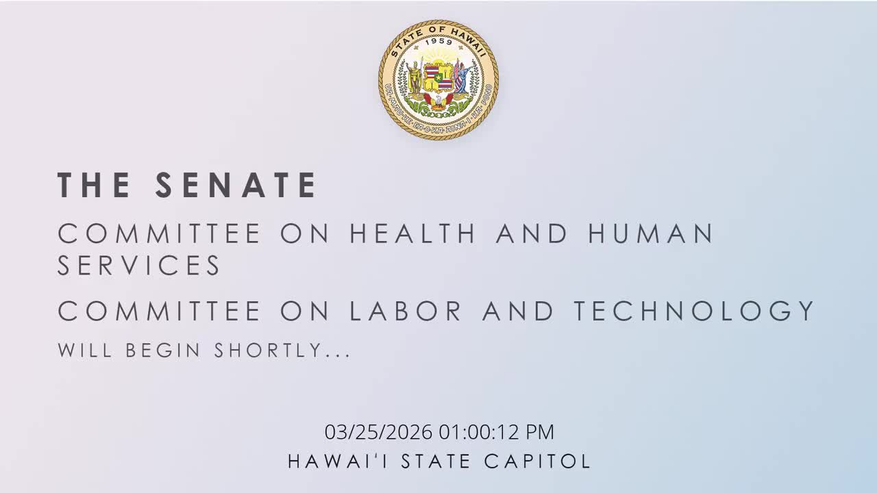 Senate Standing Committee on Labor and Technology