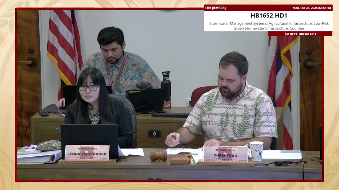 House Standing Committee on Finance