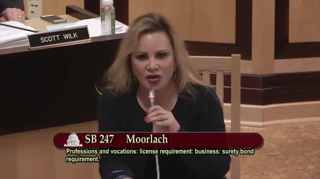 Senate Standing Committee on Business, Professions and Economic Development