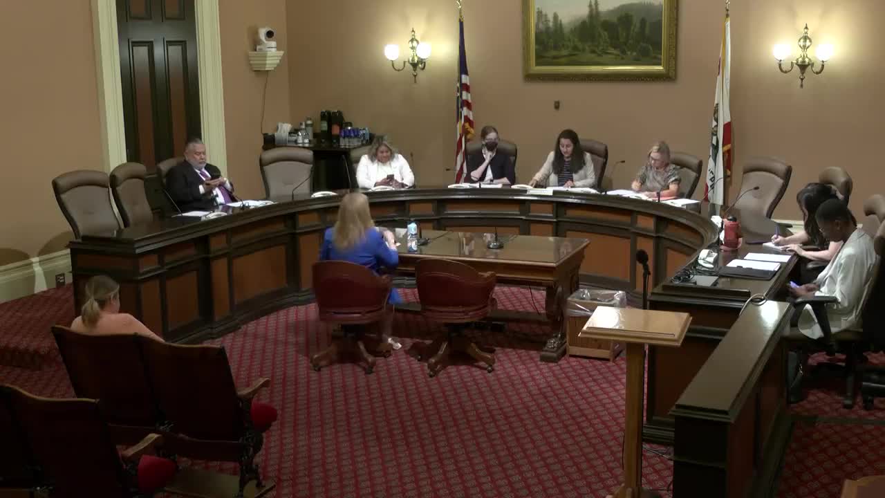 Senate Standing Committee on Human Services