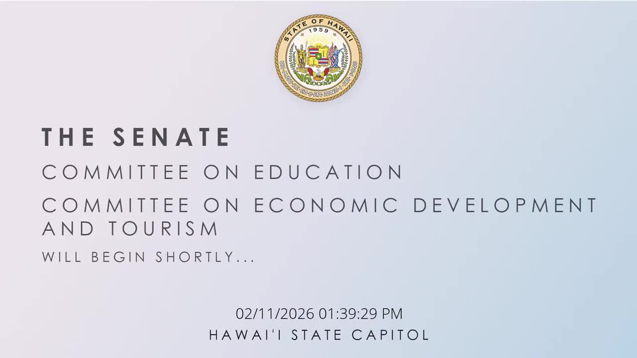 Senate Standing Committee on Education