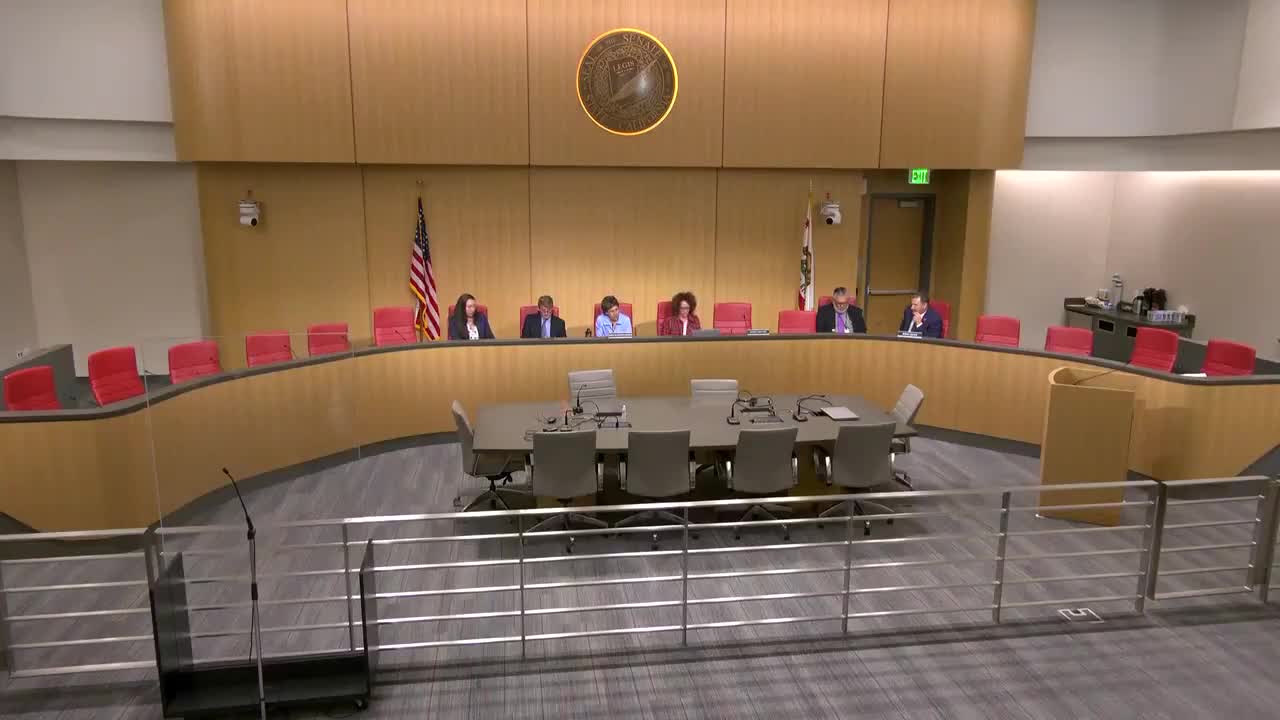 Senate Standing Committee on Health